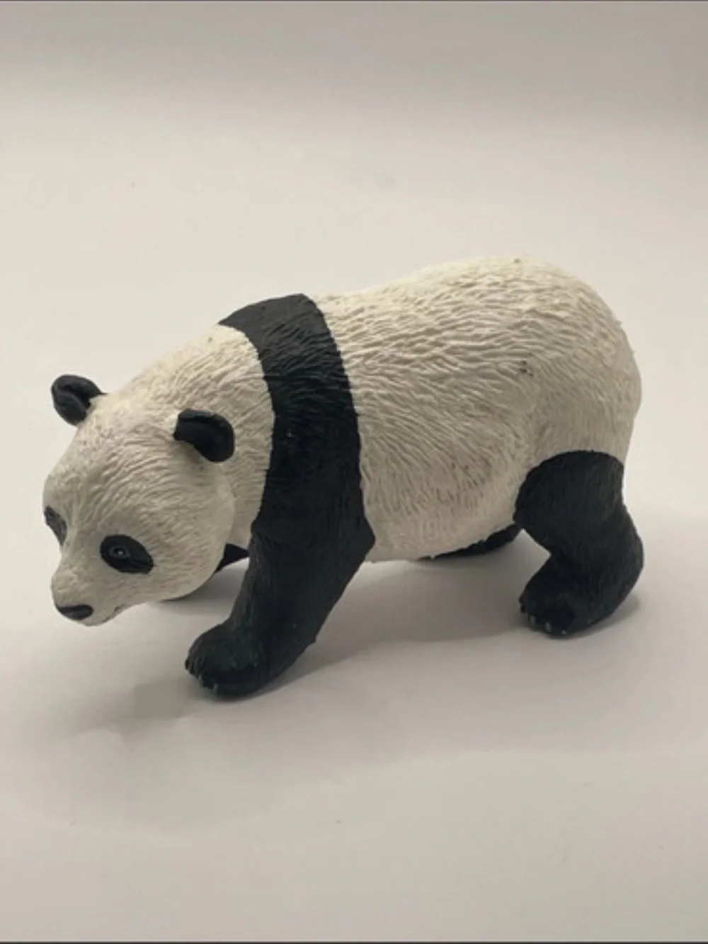 Realistic Panda Figure Toy in Black and White - Kids Action Figure